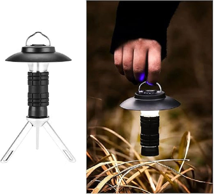Luz portátil para acampa 3 en 1
