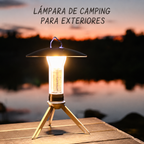 Luz portátil para acampa 3 en 1