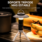 Luz portátil para acampa 3 en 1